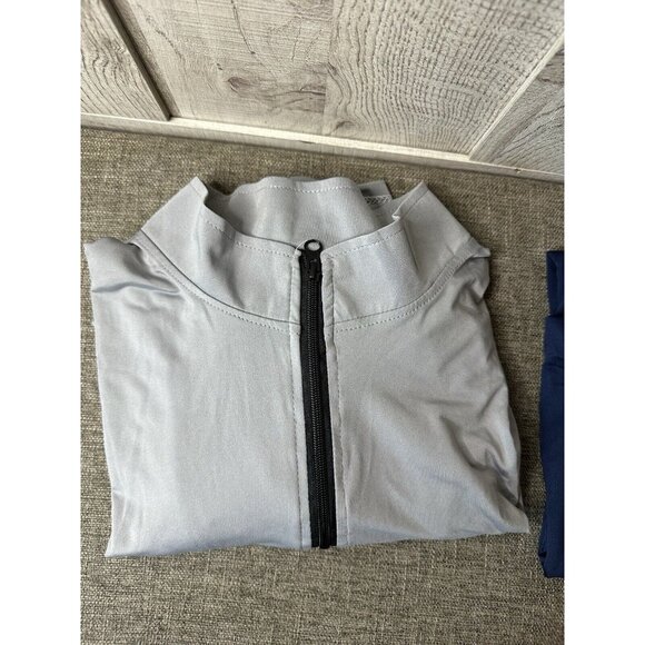 Real Essentials Mens Jacket Shirt 2XL XXL Dri Fit Long Sleeve Full Zip 3 Pack - Picture 6 of 13